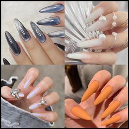 NIEUW 2024 100 stks snel gebouw nagelvorm tips nagel dubbele vormen vingerverlenging nail art uv verleng gel vinger stiletto nagels zeker, hier zijn