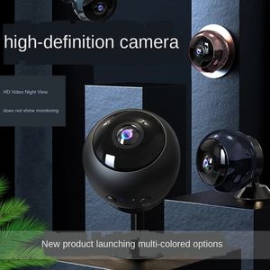 NOUVEAU 2024 1080P HD WiFi Network Camera Vision Night Vision Night Remote Home Sécurité intérieure petite caméra de surveillance 2.pour la nuit sans fil 1. 1.