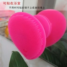 new 2024 1PC Silicone Facial Cleaning Pad Face Pore Blackhead Exfoliating Cleanser Face SPA Massager Brush Skin Cleansing Scrubber Tools for