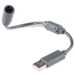 NIEUW 2024 1PCS LOTS USB BREKAWAY EXTENSIE KABEL NAAR PC -converter -adapterkoord voor Microsoft Xbox 360 Wired Controller Gamepad voor Xbox 360 voor
