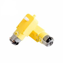 NIEUW 2024 1PCS TT MOTOR DC 3V-12V Dual aswandwandelingsmotor Micro Mini 130 Reducer Elektrische motorversnellingsbak, voor DIY Kit Smart Car/Robot voor doe-het-zelf-kit