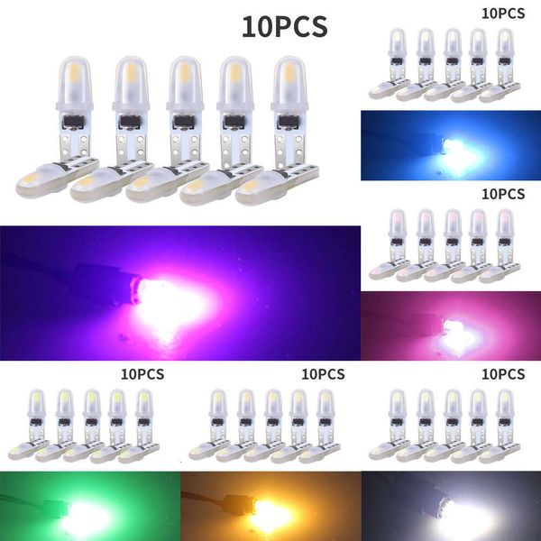 Nouveau 2024 2024 Lumières décoratives 10pcs / lot T5 Tableau de bord lumières 3014 2SMD LED LUCTO