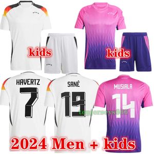 Nieuwe 2024 2025 duitsland jersey HAVERTZ voetbalshirts kinderen voetbal kits 24 25 Mens Duitsland HUMMELS KIMMICH GNABRY MULLER voetbal jersey shirt