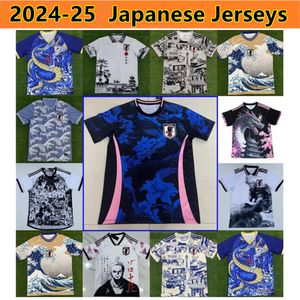 Nouveau 2024 2025 Maillots de football japonais Dessin animé Isagi Atom Tsubasa Minamino Asano Doan Kubo ITO Chemise de football 24 25 Maillot de l'équipe nationale uniforme spécial japonais