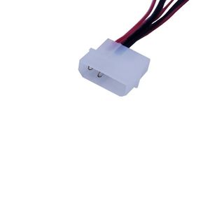 NIEUW 2024 4 PIN TOT 3 PIN PC COMPUTER CPU ventilatorconnector Koeling Verminder Weerstand Ruisverlengingskabelvertragingslijn Draad voor PC -koelverlengingskabel