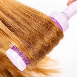 Nieuwe 2024 4 maten Professionele salon Styling Tools Ronde Haarram Hairdressing krullend haarborstels kam kammen keramische ijzeren kamfor keramiek