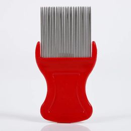 new 2024 5Styles Stainless Steel Terminator Lice Comb Kids Hair Rid Headlice Super Density Teeth Remove Nits Comb Nit Free1. Terminator Lice