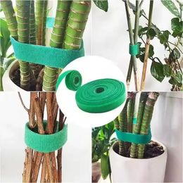 new 2024 7 Colors Garden Twine Plant Ties Nylon Plant Bandage Garden Hook Loop Bamboo Cane Wrap Support Garden Accessories- for Nylon Plant