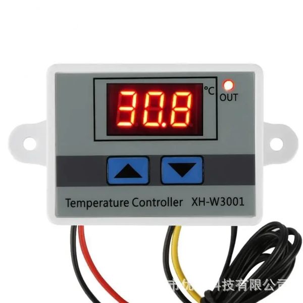 NOUVEAU 2024 AC 110-220V Contrôleur de température numérique Digital LED XH-W3001 W3002 W3230 pour l'incubateur CHAUFFICATION CUTHOSTAT NTC