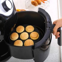 Nuevo accesorios de freidora de aire 2024 Juego 6/7/8 pulgadas de pastel de 10 piezas Molde para hornear 3.2qt-5.8QT Pizza Toast Moldo Brownie Frey Baking Pancake