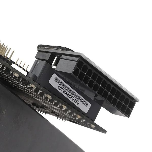 NOUVEAU 2024 ATX 24pin ATX 90 degrés 24 broches à 24pin Adaptateur de la bougie d'alimentation Connecteurs d'alimentation de carte mère Connecteurs d'alimentation modulaires 1.Pour