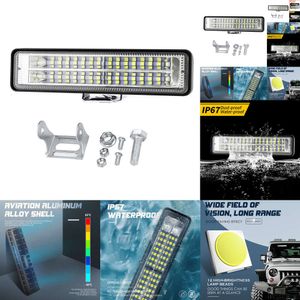 NIEUW 2024 Auto Electronics 84W Auto Werklicht LED BAR 4X4 28LED Worklight Bar Offroad SUV ATV TRACTOR BOAT TRUCK ERGAVATOR 12-60V LED Spot Flood Combo Beam