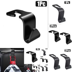 Nouveau 2024 Auto Electronics Universal Seat Seat Headwistrest Hook Storer Hiders Véhicule Back Soupt Organizer Organisateur pour sac à main