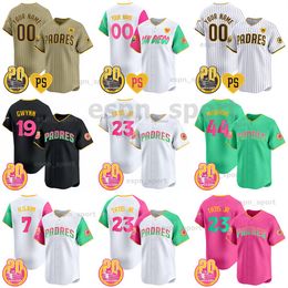 20 Petco Park Béisbol Jersey San Diego 23 Fernando Tatis Jr. Padres TEAL CITY CONNECTO HA-SEENG KIM JAKE CRONENWORTH YU DARVISH MANNY MACHADO JOE MUSGROVE SEAN JERSEYS