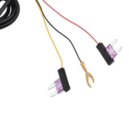 NOUVEAU 2024 DC 12V / 24V à 5V 3A CAM CAM CAM BUCK LIGNE Streaming Média Drivant Enregistreur ACC Câble de pas vers le bas pour la caméra Dash