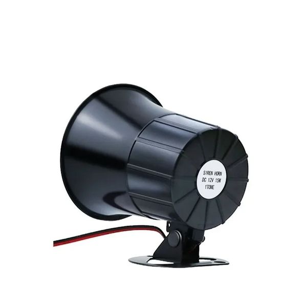 NOUVEAU 2024 DC 12V HAUT PORT 110 DECIBEL Horn ES-626 Horn Antift Alarm Système de voiture SIREN SIREN VOIX ALARME ALARME ALARME HOME SYSTEM pour High