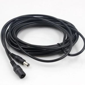 Nouveau câble d'extension d'alimentation 2024 DC12V 2.1 / 5,5 mm Connecteur mâle à femelle pour la vidéosurme