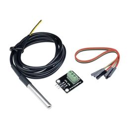 Nieuwe 2024 DS18B20 Temperatuursensor Module Suite Arduino Sensor Adapter For DS18B20 Sensor Module voor Arduino Temperatuur Sensor