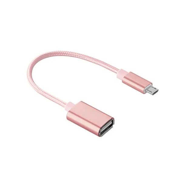 El nuevo cable de datos OTG duradero y hermoso Android es adecuado para el adaptador Type-C U disco USB Cable de adaptador de teléfono móvil USB Lo perfecto para