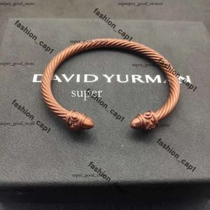 Nieuwe 2024 Dy Desginer David Yurma Sieraden Top Kwaliteit Bracelet Simple en Elegant Popular Woven Twisted Rope Fashion Ring David Bracelet Punk Jewelry Chrome 968