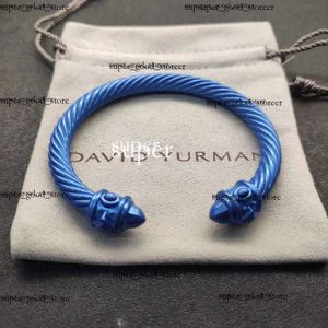 Nieuwe 2024 Dy Desginer David Yurma Sieraden Top Kwaliteit Bracelet Simple en Elegant Popular Woven Traped Rope Fashion Ring David Bracelet Punk Jewelry David Size 2 105