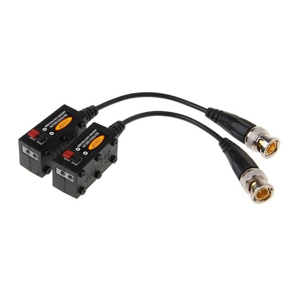 NOUVEAU 2024 ESCAM 1 PAIR 1CH 1CH PASSIVE UTP CCTV VIDEO BALUN Émetteur-récepteur pour HDCVI HDTVI AHD CVBS CAMERAFOR HDCVI HDTVI AHD CVBS CAMERIE POUR ESCAM