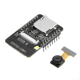 Nouveau module WiFi 2024 ESP32-CAM ESP32 ESP32 TO WIFI ESP32 CAM DÉVELOPTION CAM BLUETOOTH 5V avec module de caméra OV26402.Pour le développement ESP32-CAM