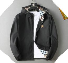 NOUVEAU 2024 Fashion Designer Mens Veste Goo D Spring Automne Outwear Windbreaker Zipper Clothes Jackets M manteaux à l'extérieur