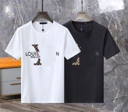 Nouveau 2024 Mode Polo Homme Chemise à manches courtes Designer Chemise de patron de luxe Revers Boss Lettre de haute qualité Top Casual Business Slim Fit T-shirt Tops .fy0170