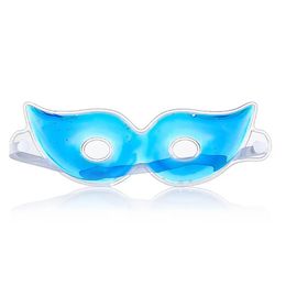 new 2024 Gel Eye Mask Warm Hot Ice Cooling Relieve Eye Fatigue Eliminate Dark Circles Gel Eye Mask Ice Bag Reusable For Good Sleep - for - -