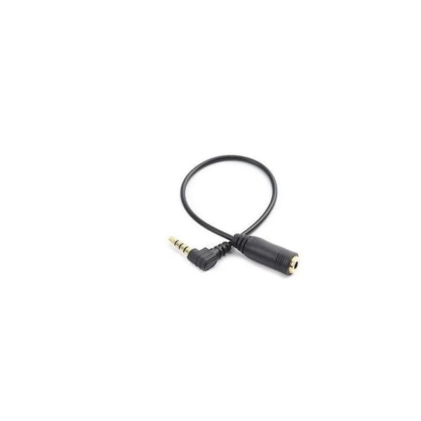 Nouveau adaptateur de casque de téléphone mobile de 3,5 mm en or