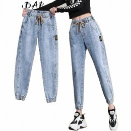 Nouveau 2024 Harem Pantalon Vintage Taille Haute Jeans Femme Longueur Cheville Maman Jeans Cowboy Denim Pantalon Jeans Y2K Streetwear Y2K #