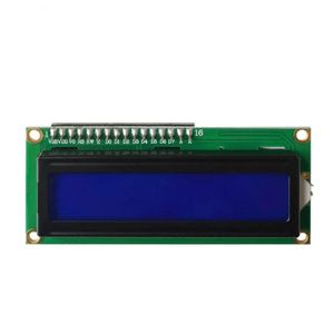 NIEUW 2024 LCD1602 1602 LCD -module Blue / Yellow Green Screen 16x2 Character LCD Display PCF8574T PCF8574 IIC I2C Interface 5V voor Arduinofor