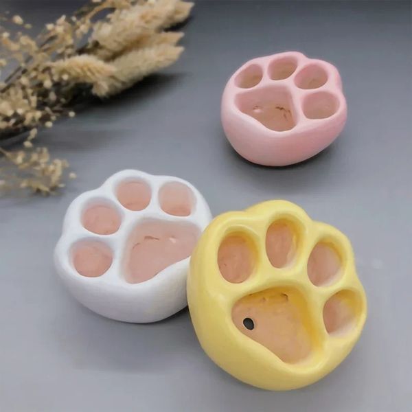 NOUVEAU 2024 LEMBRE CHOT MULTICOLOR PAW CIGLE FLORNE POT MINI SUCCULENT PLANTER CONTUTER DE BUR