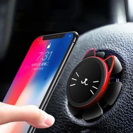 Nieuwe 2024 Magnetische telefoonhouder in autostandmagneet Magneet mobiele telefoonbeugel auto magnetische houder voor telefoon voor iPhone 12 Pro Max Samsung "voor auto