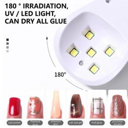 NIEUW 2024 MANICURE Handheld fototherapie lamp draagbare oplaadbare mini manicure lamp lcd getimede droger- voor mini manicure lamp lcd getimed - -