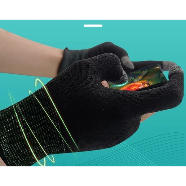 Nuevo juego 2024 Guantes de dedos a prueba de sudor Guantes de la pantalla táctil de la pantalla del dedo Sleevetouch los pulgares de la manga móvil del dedo