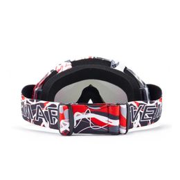 Nouveau 2024 Goggles de motocross Hors road Casques Goggles Ski Sport pour le motocross Lunettes de course Men Femmes Motocross Goggles pour la course Motocross