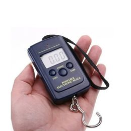 Nuevo 2024 Mini multifuncional Mini 40 kg/10g Equipamiento de pesca colgante Balanca Balanca Portable Digital Handy Pocket Weight Hook Escala para