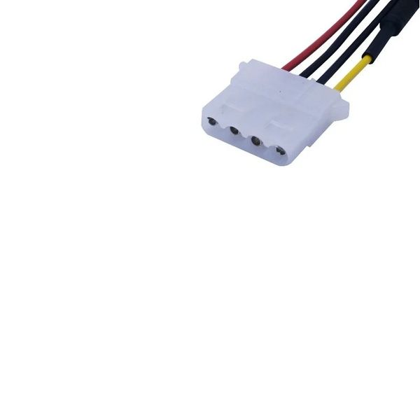 Nuevo 2024 Nuevo adaptador de cable de extensión de bajo ruido de 4 pines Molex.