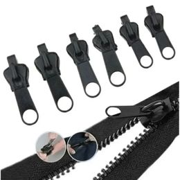 NIEUW 2024 NIEUW NIEUWE 6PCS INSTICHTE ZAPPER Universal Instant Fix Rits Reparatie Kit Vervanging Zip Schuifschuifjes Tanden Rescue nieuw ontwerp voor DIY SEW2.voor