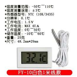 Nieuwe 2024 Nieuwe mini digitale LCD indoor handige temperatuursensor vochtigheid meter thermometer hygrometer meter voor handige vochtigheidsmeter voor