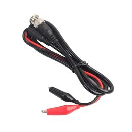 NIEUWE 2024 Oscilloscoop BNC Male plug naar dubbele alligatorclip Oscilloscoop Test Probe Lead Cable 1M 500V 5A voor elektrische werking