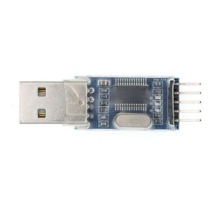 Nouveau 2024 PL2303 PL2303HX / PL2303TA USB TO RS232 TTL Converter Adapter Module avec couvercle anti-poussière PL2303HX pour Arduino Téléchargez Cablepl2303