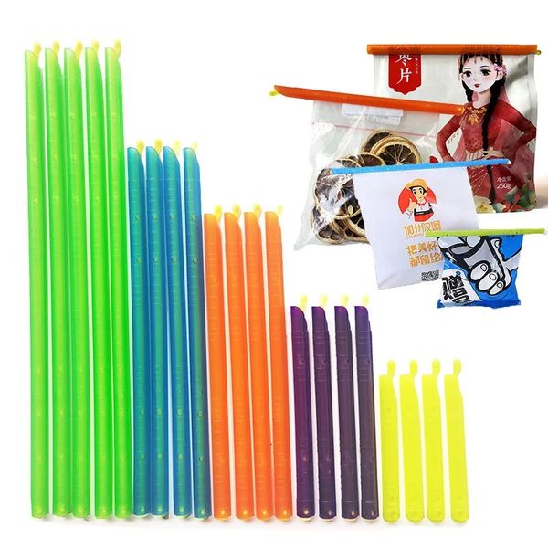 NOUVEAU 2024 Clips de sac en plastique Sticks scellés aliments Cuisine Cuisine Snack Food Grip Organisateur Sac de phoque Clip Cline de rangement à l'épreuve d'humidité CLAMP1.pour l'alimentation