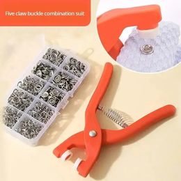 NEW 2024 Plier Tool 50pcs Metal Snap Button Thickened Snap Fastener Kit Diy Craft Supplies for Installing Clothes Bag Sewing Accessoriesfor