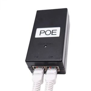 NOUVEAU ADAPTER DC ALIMENTATION POLIFIQUE 2024 POE 24V 0.5A 24W Desktop PoE Power Injecteur Ethernet Adaptateur de surveillance CCTV ACTV ADAPTER