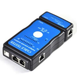 Nieuwe 2024 RJ45 RJ11 RJ12 Netwerkkabeltester, Cat6 UTP LAN Categorie 5 Kabeltester, netwerkdraad, telefoonlijndetector, trackinggereedschap voor voor