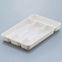 NIEUW 2024 SEPPERATION Finishing Storage Box Eco-vriendelijke PP Tray Lepel Knip Mes Vork Bestek Bestek Organisator Box Keukenlade Organisator