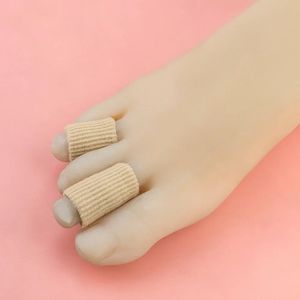 Nieuwe 2024 Siliconen Tube Teen gelbeschermer Cover Soft Cushion Pad Cap kan worden gesneden Finger Gel Tube Pain Relief Protection Foot Care Sleeve - voor